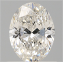 Diamante Natural 0.90 quilates, Ovalado , Color I, claridad SI1 y certificado GIA