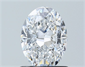 Diamante Natural 1.00 quilates, Ovalado , Color D, claridad VS2 y certificado GIA