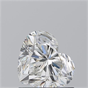 Diamante Natural 1.02 quilates, Corazón , Color G, claridad VVS2 y certificado GIA