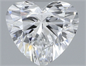 Natural Diamond 0.32 Carats, Heart with  Cut, E Color, VVS2 Clarity and Certified by GIA