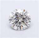 Del inventario de diamantes de laboratorio, 1.60 quilates, Redondo , Color H, claridad VVS2 y certificado IGI