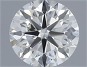 Diamante Natural 0.41 quilates, Redondo , Color H, claridad VVS2 y certificado IGI