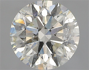 Foto Diamante Natural 2.22 quilates, Redondo , Color J, claridad SI2 y certificado IGI de