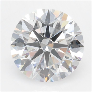 Picture of Lab Grown Diamond 2.26 Carats, Round with Ideal Cut, D Color, IF Clarity and Certified by IGI