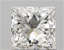 Diamante Natural 1.05 quilates, Princesa , Color I, claridad VS1 y certificado GIA