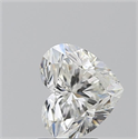 Natural Diamond 2.01 Carats, Heart with  Cut, H Color, VVS2 Clarity and Certified by GIA