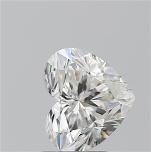 Picture of Natural Diamond 2.01 Carats, Heart with  Cut, H Color, VVS2 Clarity and Certified by GIA