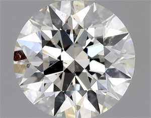 Picture of Natural Diamond 0.70 Carats, Round with Excellent Cut, G Color, SI2 Clarity and Certified by GIA