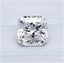 Diamante Natural 0.71 quilates, Radiante , Color E, claridad SI1 y certificado GIA