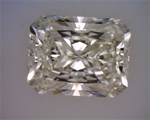 Foto Diamante Natural 1.50 quilates, Radiante , Color J, claridad VS2 y certificado GIA de