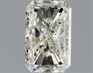 Picture of Natural Diamond 1.01 Carats, Radiant with  Cut, K Color, SI1 Clarity and Certified by GIA