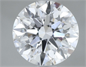 Diamante Natural 1.26 quilates, Redondo , Color D, claridad VVS2 y certificado GIA