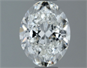 Diamante Natural 0.89 quilates, Ovalado , Color F, claridad VS2 y certificado GIA