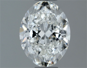 Picture of Natural Diamond 0.89 Carats, Oval with  Cut, F Color, VS2 Clarity and Certified by GIA