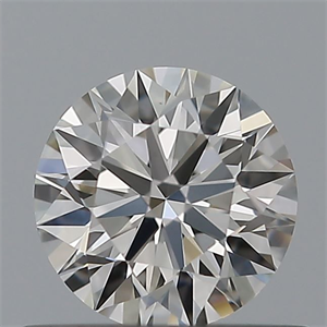 Picture of Natural Diamond 0.44 Carats, Round with Excellent Cut, G Color, VS1 Clarity and Certified by IGI