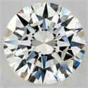 Natural Diamond 0.45 Carats, Round with Excellent Cut, K Color, VVS1 Clarity and Certified by GIA