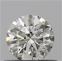 Natural Diamond 0.50 Carats, Round with Very Good Cut, J Color, SI2 Clarity and Certified by IGI