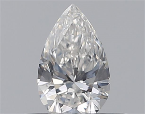 Foto Diamante Natural 0.31 quilates, De pera , Color E, claridad SI1 y certificado GIA de