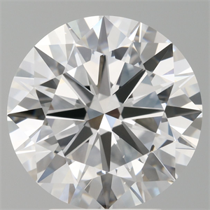 Picture of Lab Grown Diamond 3.99 Carats, Round with Very Good Cut, E Color, VS2 Clarity and Certified by IGI