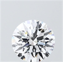 Lab Grown Diamond 1.26 Carats, Round with Ideal Cut, E Color, VVS2 Clarity and Certified by IGI