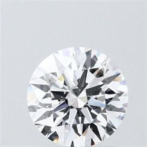 Picture of Lab Grown Diamond 1.26 Carats, Round with Ideal Cut, E Color, VVS2 Clarity and Certified by IGI