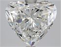 Natural Diamond 3.01 Carats, Heart with  Cut, F Color, SI1 Clarity and Certified by GIA