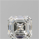 Diamante Natural 1.50 quilates, Asscher , Color I, claridad VVS2 y certificado GIA