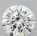 Lab Grown Diamond 1.52 Carats, Round with Ideal Cut, F Color, VS1 Clarity and Certified by IGI