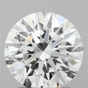 Picture of Lab Grown Diamond 1.52 Carats, Round with Ideal Cut, F Color, VS1 Clarity and Certified by IGI