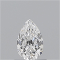 Diamante Natural 0.60 quilates, De pera , Color D, claridad VS2 y certificado GIA