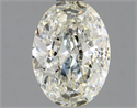 Natural Diamond 1.01 Carats, Oval with  Cut, J Color, VS2 Clarity and Certified by GIA