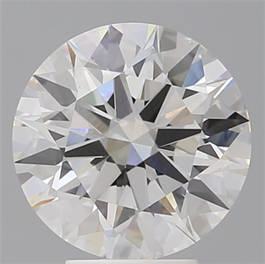 Picture of Lab Grown Diamond 4.55 Carats, Round with Ideal Cut, E Color, VS1 Clarity and Certified by IGI