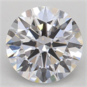 Del inventario de diamantes de laboratorio, 1.04 quilates, Redondo , Color D, claridad FL y certificado GIA