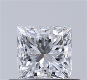 Foto Diamante Natural 0.50 quilates, Princesa , Color D, claridad VVS2 y certificado GIA de
