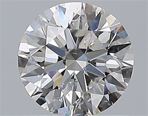 Foto Diamante Natural 0.76 quilates, Redondo , Color F, claridad SI2 y certificado GIA de