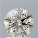 Diamante Natural 1.03 quilates, Redondo , Color L, claridad VVS1 y certificado GIA