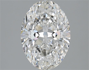 Picture of Natural Diamond 2.50 Carats, Oval with  Cut, G Color, VVS1 Clarity and Certified by GIA