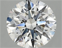 Del inventario de diamantes de laboratorio, 3.05 quilates, Redondo , Color F, claridad VVS2 y certificado IGI
