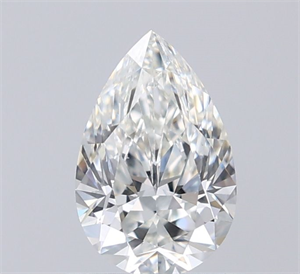 Foto Diamante Natural 0.59 quilates, De pera , Color H, claridad VS2 y certificado GIA de