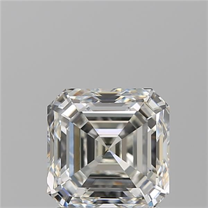 Foto Diamante Natural 2.01 quilates, Asscher , Color H, claridad VVS2 y certificado GIA de