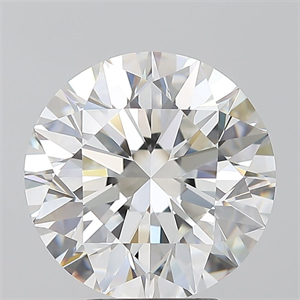 Picture of Natural Diamond 4.01 Carats, Round with Excellent Cut, F Color, VVS1 Clarity and Certified by GIA