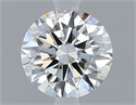 Natural Diamond 0.41 Carats, Round with Excellent Cut, F Color, VS1 Clarity and Certified by IGI