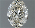 Diamante Natural 1.02 quilates, Ovalado , Color J, claridad VS2 y certificado IGI
