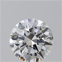 Natural Diamond 2.50 Carats, Round with Excellent Cut, F Color, VS1 Clarity and Certified by GIA