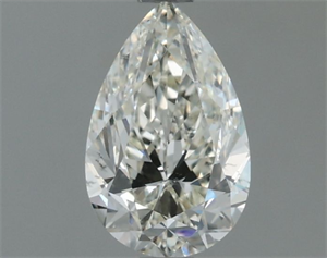 Picture of Natural Diamond 1.00 Carats, Pear with  Cut, I Color, SI1 Clarity and Certified by IGI