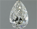Diamante Natural 1.00 quilates, De pera , Color I, claridad SI1 y certificado IGI
