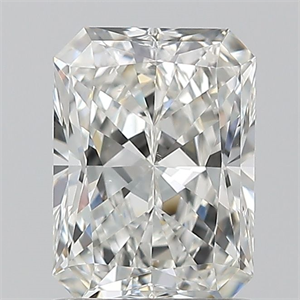 Picture of Natural Diamond 1.01 Carats, Radiant with  Cut, G Color, VS1 Clarity and Certified by GIA