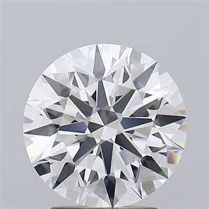 Picture of Lab Grown Diamond 2.74 Carats, Round with Ideal Cut, E Color, VVS2 Clarity and Certified by IGI