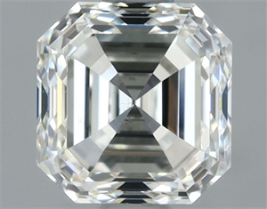 Foto Diamante Natural 1.00 quilates, Asscher , Color H, claridad VS2 y certificado IGI de