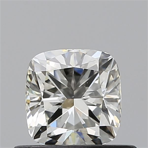 Picture of Natural Diamond 0.53 Carats, Cushion with  Cut, J Color, VS2 Clarity and Certified by GIA